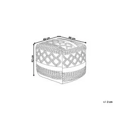 Beliani Poef SAGAR - Multicolor Wol, Katoen 8 Beliani Poef SAGAR - Multicolor Wol, Katoen -ZitMeester ComfortDesign a51381ff1f234d8aa7473011468cdf71