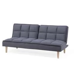 Beliani Driezitsbank - SILJAN Grijs Polyester -ZitMeester ComfortDesign a74ad702e13f4c6cbd04723dad7a6377