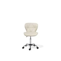 Beliani Bureaustoel VALETTA - Beige Kunstleer 8 Beliani Bureaustoel VALETTA - Beige Kunstleer -ZitMeester ComfortDesign ab0f1e492be64e46bf4c02d6108cbc9c