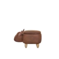 Beliani Dierenhocker COW - Bruin Kunstleer -ZitMeester ComfortDesign ae8d186751a747d9b980be801e8fee77