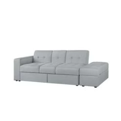 Beliani Driezitsbank - FALSTER Grijs Polyester 9 Beliani Driezitsbank - FALSTER Grijs Polyester -ZitMeester ComfortDesign b1218d11bf1349b3ab08664301d77784