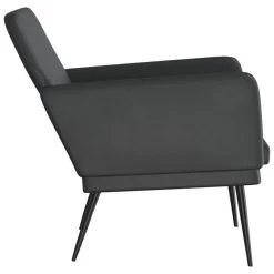 VidaXL Fauteuil 61x78x80 Cm Kunstleer Zwart 9 VidaXL Fauteuil 61x78x80 Cm Kunstleer Zwart -ZitMeester ComfortDesign b163176ecf5d4a69822e2d60a7b042d0