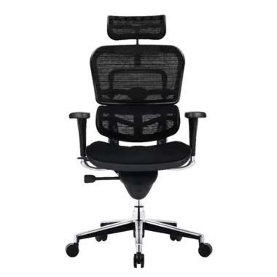 COMFORT Bureaustoel Ergohuman Classic (met Hoofdsteun) - Zitting Stof 4 COMFORT Bureaustoel Ergohuman Classic (met Hoofdsteun) - Zitting Stof - Image 2