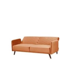 Beliani Driezitsbank - SENJA Oranje Fluweel 8 Beliani Driezitsbank - SENJA Oranje Fluweel -ZitMeester ComfortDesign b4dde5cc15034f9ab07f446bb26d9150