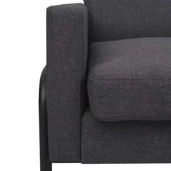 VidaXL Fauteuil Staal En Stof Donkergrijs 9 VidaXL Fauteuil Staal En Stof Donkergrijs -ZitMeester ComfortDesign b5bb20a049e140588f02243873f33080
