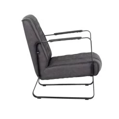 Giga Meubel Fauteuil Antraciet - PU-Leer - 62x80x82cm - Iwan 7 Giga Meubel Fauteuil Antraciet - PU-Leer - 62x80x82cm - Iwan -ZitMeester ComfortDesign ba64139714694abcbe81f27c18f8247a