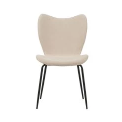 Eetkamerstoel Sia Bouclé Beige - Stof - Beige -ZitMeester ComfortDesign be31aade004d4fc8a1602e2746f9c904