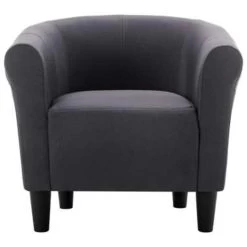 VidaXL Fauteuil Stof Zwart 8 VidaXL Fauteuil Stof Zwart -ZitMeester ComfortDesign c1a0bd90a885431580c6535dcabfd85a