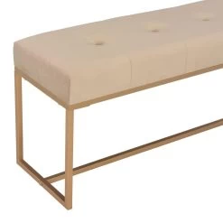 VidaXL Bankje 120 Cm Fluweel Beige 9 VidaXL Bankje 120 Cm Fluweel Beige -ZitMeester ComfortDesign c49e33b0eb824fa0820d460dde377888
