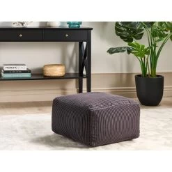 Beliani Poef MUKKI - Grijs Corduroy 7 Beliani Poef MUKKI - Grijs Corduroy -ZitMeester ComfortDesign c8363f0f716847c28072cb4e773ea1bb