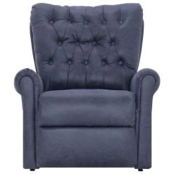 VidaXL Fauteuil Verstelbaar Kunstsuède Grijs 9 VidaXL Fauteuil Verstelbaar Kunstsuède Grijs -ZitMeester ComfortDesign c93a118cbb004df9b76c0a062cf2aed7