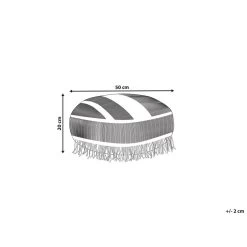 Beliani Poef OULAD - Wit Katoen 8 Beliani Poef OULAD - Wit Katoen -ZitMeester ComfortDesign c9d4b0627fcb4050982ed72e7022482d