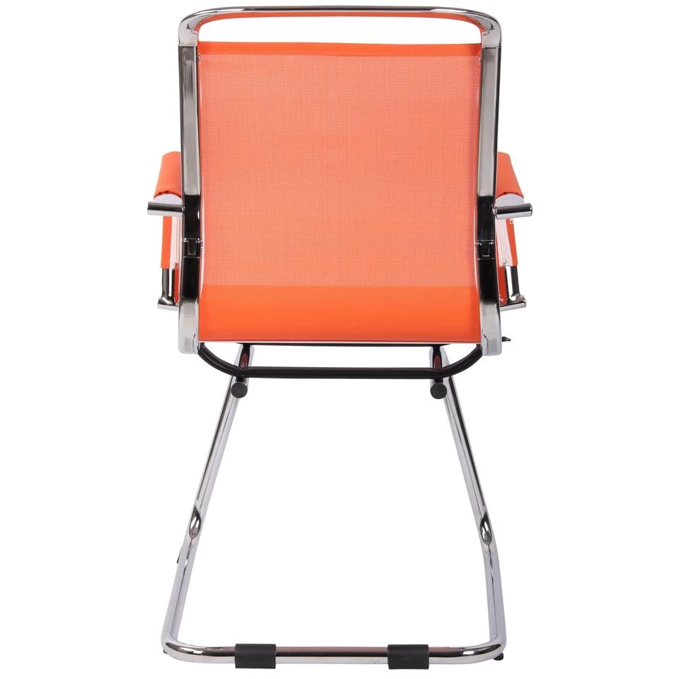 CLP Eetkamerstoel Barnet Mesh Oranje 6 CLP Eetkamerstoel Barnet Mesh Oranje - Image 4