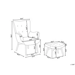 Beliani Fauteuil VEJLE - Blauw Fluweel 9 Beliani Fauteuil VEJLE - Blauw Fluweel -ZitMeester ComfortDesign cbd5b0a979364dff9aaab470dd061054
