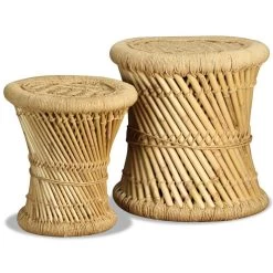 VidaXL Krukken 2 St Bamboe En Jute -ZitMeester ComfortDesign ccd7d0c9f8794935b6bbe6b9ce4f86cb