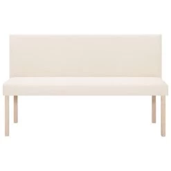 VidaXL Bankje 139,5 Cm Polyester Crème 8 VidaXL Bankje 139,5 Cm Polyester Crème -ZitMeester ComfortDesign dd5e8b6505f14308bd697fbf67066e36