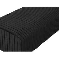 Beliani Hocker PATERSON - Zwart Fluweel 9 Beliani Hocker PATERSON - Zwart Fluweel -ZitMeester ComfortDesign df64975fad8d47688a32743f4264b58a