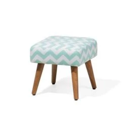 Beliani Hocker OSAGE - Groen Katoen -ZitMeester ComfortDesign e08102d31ad249f895fe0b15879cd64e