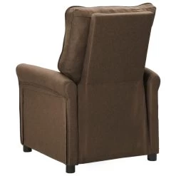 VidaXL Recliner Stof Bruin -ZitMeester ComfortDesign e0e70b25929f48e7b5215bfcbff5db00