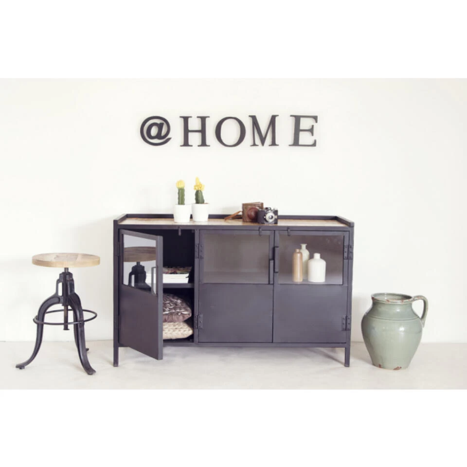 Giga Meubel Kruk Industrieel - Verstelbaar 6 Giga Meubel Kruk Industrieel - Verstelbaar - Image 4