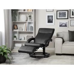 Beliani TV-fauteuil MIGHT - Zwart Kunstleer -ZitMeester ComfortDesign e7d50c4dc2ce416a84938ce79a3759c7