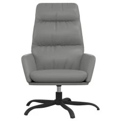 VidaXL Relaxstoel Kunstleer Grijs -ZitMeester ComfortDesign e8dd786dac5348baa6c463d1628c7d61