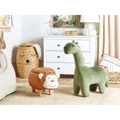 Beliani Dierenhocker MONKEY - Bruin Kunstleer -ZitMeester ComfortDesign ef2c3406468d4679904e6f1acd635532