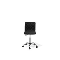 Beliani Bureaustoel ORLANDO - Zwart Polyester 8 Beliani Bureaustoel ORLANDO - Zwart Polyester -ZitMeester ComfortDesign f29c8d3fbca34b2d802b0fc6260011c2