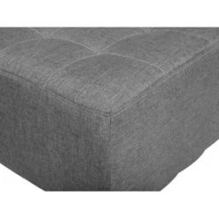 Beliani Ottomaan ABERDEEN - Grijs Polyester -ZitMeester ComfortDesign f495612ff626485691c601b2168d9cb8