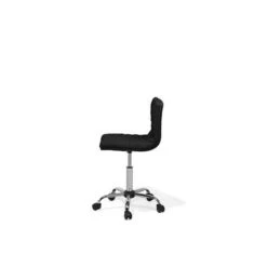 Beliani Bureaustoel ORLANDO - Zwart Polyester 9 Beliani Bureaustoel ORLANDO - Zwart Polyester -ZitMeester ComfortDesign f9544f56008340b89bb24fed7307d02b