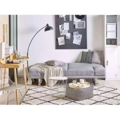 Beliani Slaapbank - YORK Grijs Polyester 9 Beliani Slaapbank - YORK Grijs Polyester -ZitMeester ComfortDesign ffb4145eac204473a35033ca00db3eba