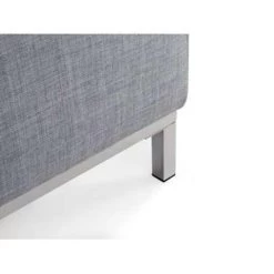 Beliani Ottomaan OSLO - Grijs Polyester 8 Beliani Ottomaan OSLO - Grijs Polyester -ZitMeester ComfortDesign ffb6ce91ce3042d9b7d27e8852b4195e